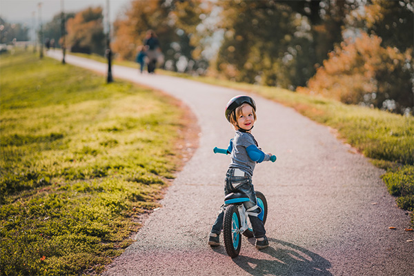 come andare in bicicletta senza rotelle